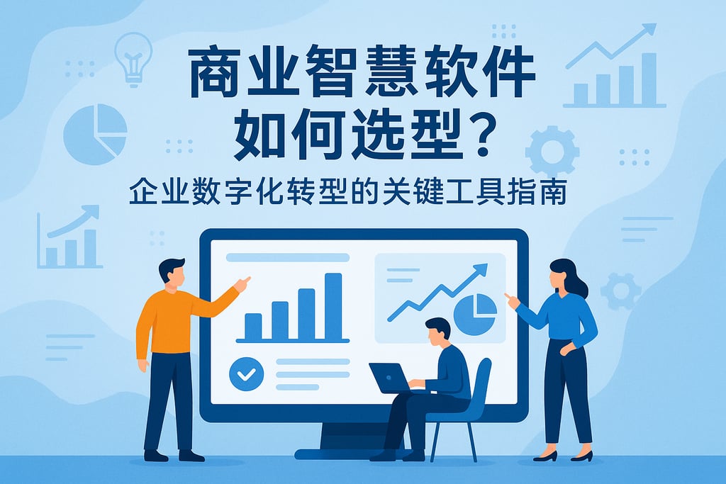 商业智慧软件如何选型？企业数字化转型的关键工具指南