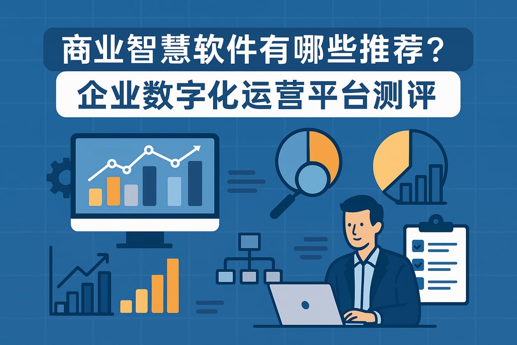 商业智慧软件有哪些推荐？企业数字化运营平台测评