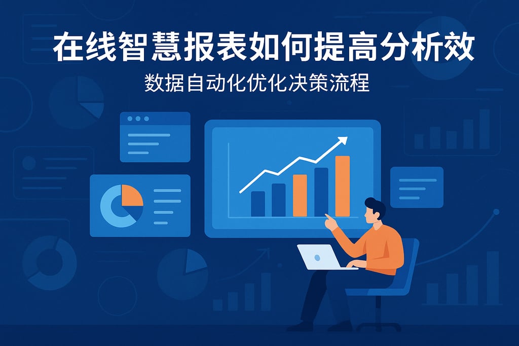 在线智慧报表如何提高分析效率？数据自动化优化决策流程