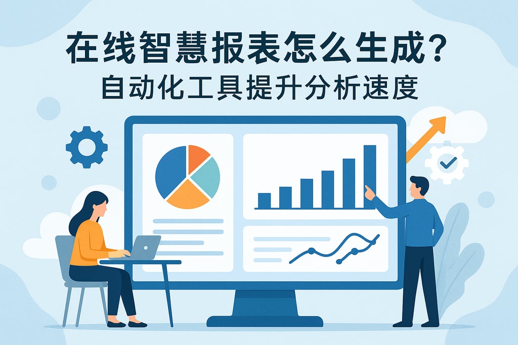 在线智慧报表怎么生成？自动化工具提升分析速度