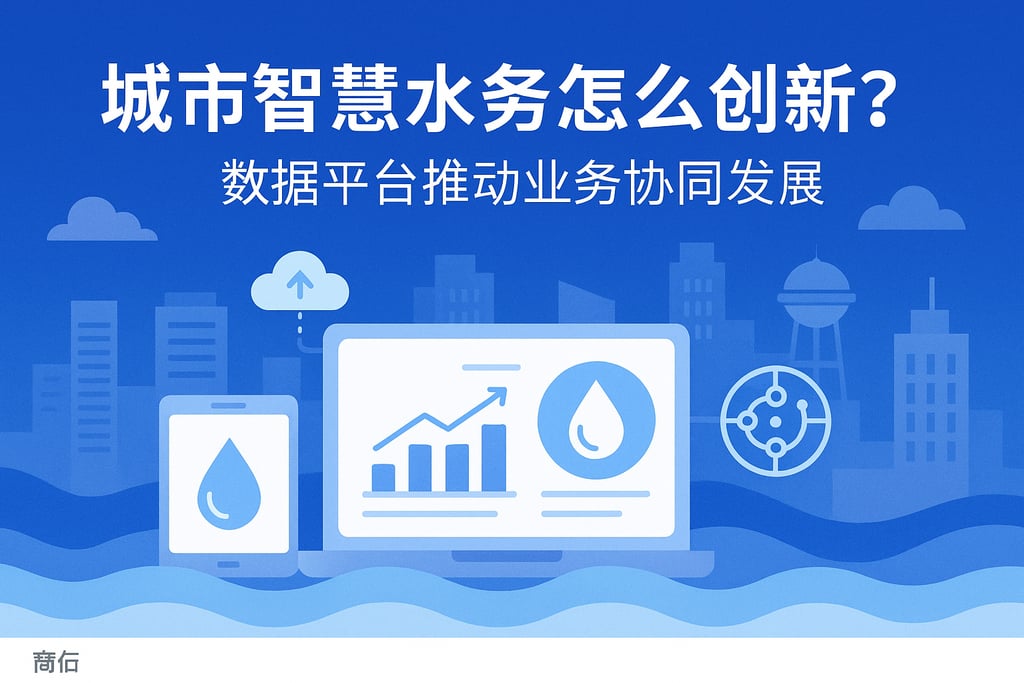 城市智慧水务怎么创新？数据平台推动业务协同发展