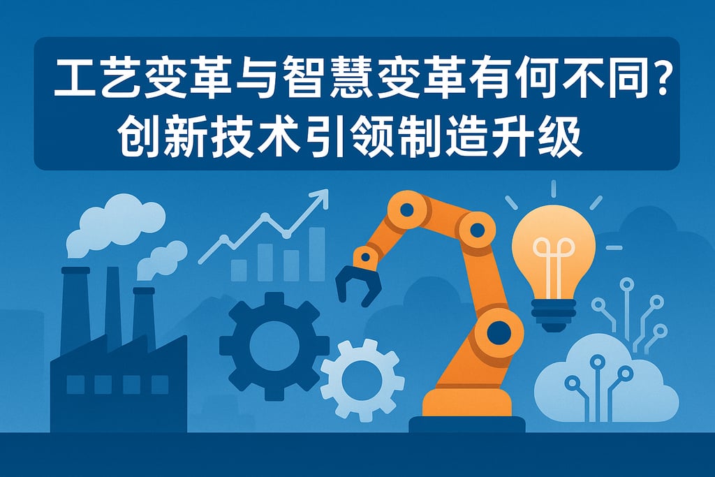 工艺变革与智慧变革有何不同？创新技术引领制造升级