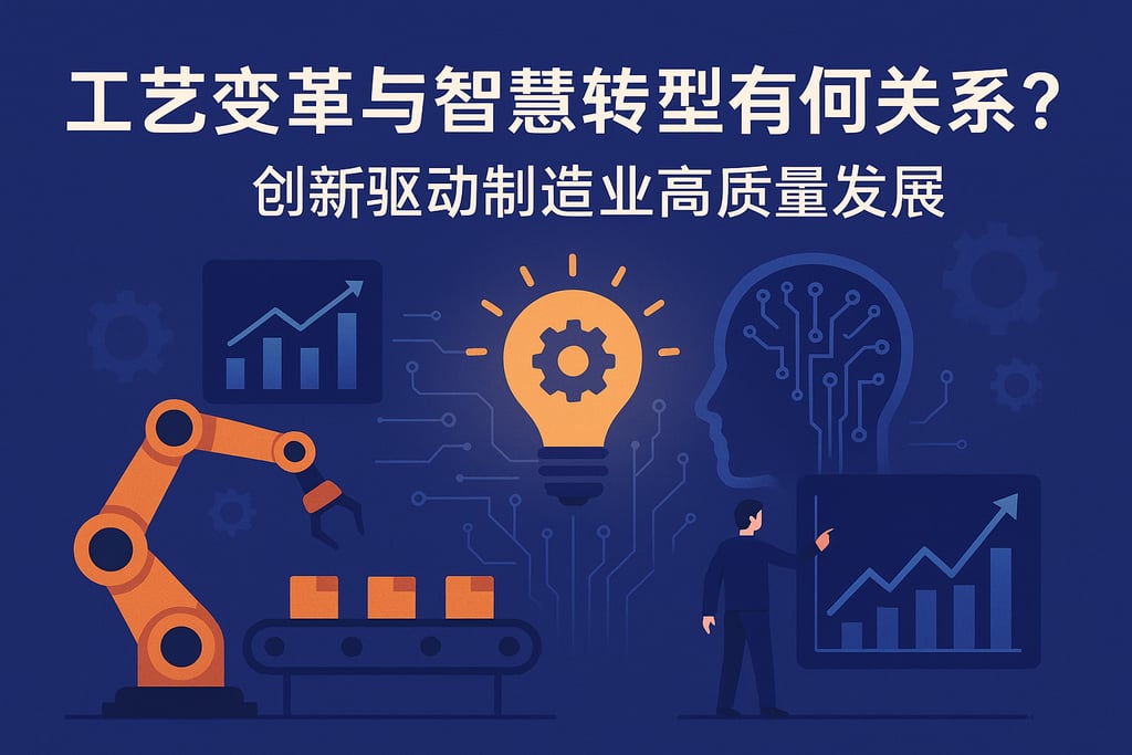 工艺变革与智慧转型有何关系？创新驱动制造业高质量发展