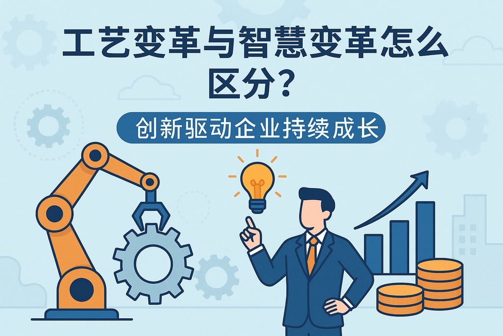 工艺变革和智慧变革怎么区分？创新驱动企业持续成长