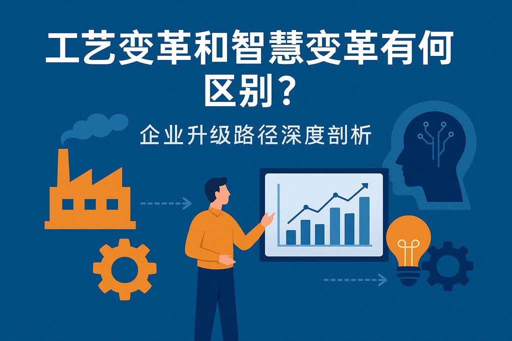 工艺变革和智慧变革有何区别？企业升级路径深度剖析