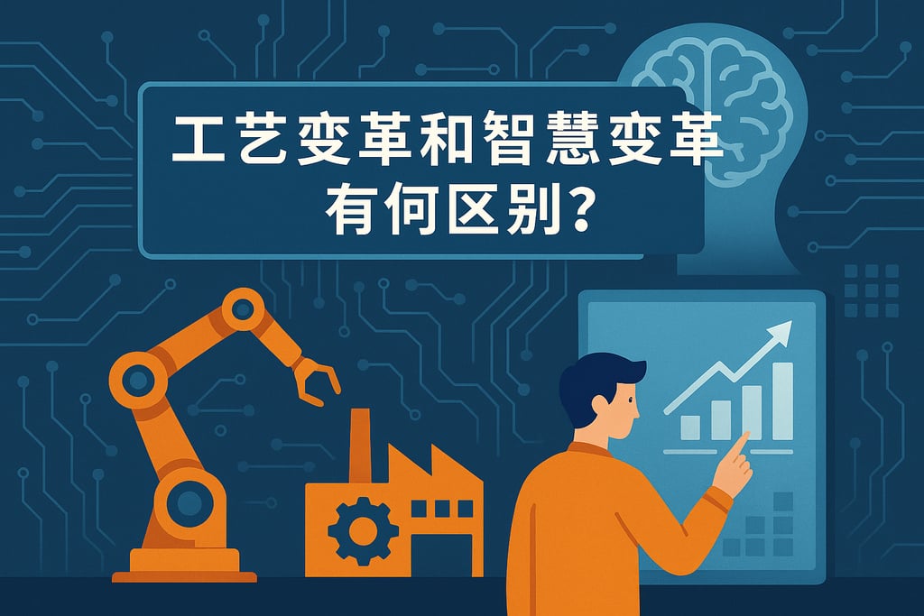 工艺变革和智慧变革有何区别？数字技术引领产业升级