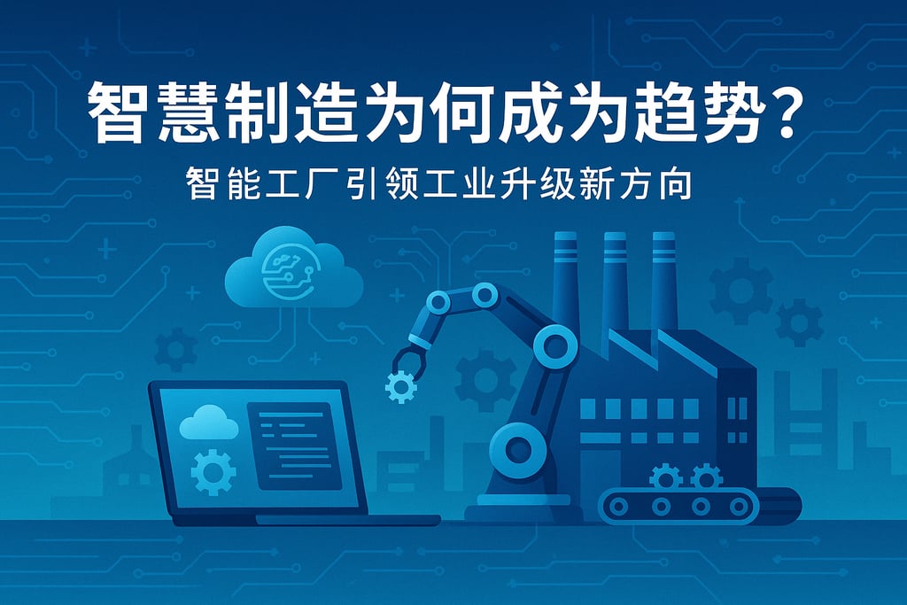 智慧制造为何成为趋势？智能工厂引领工业升级新方向