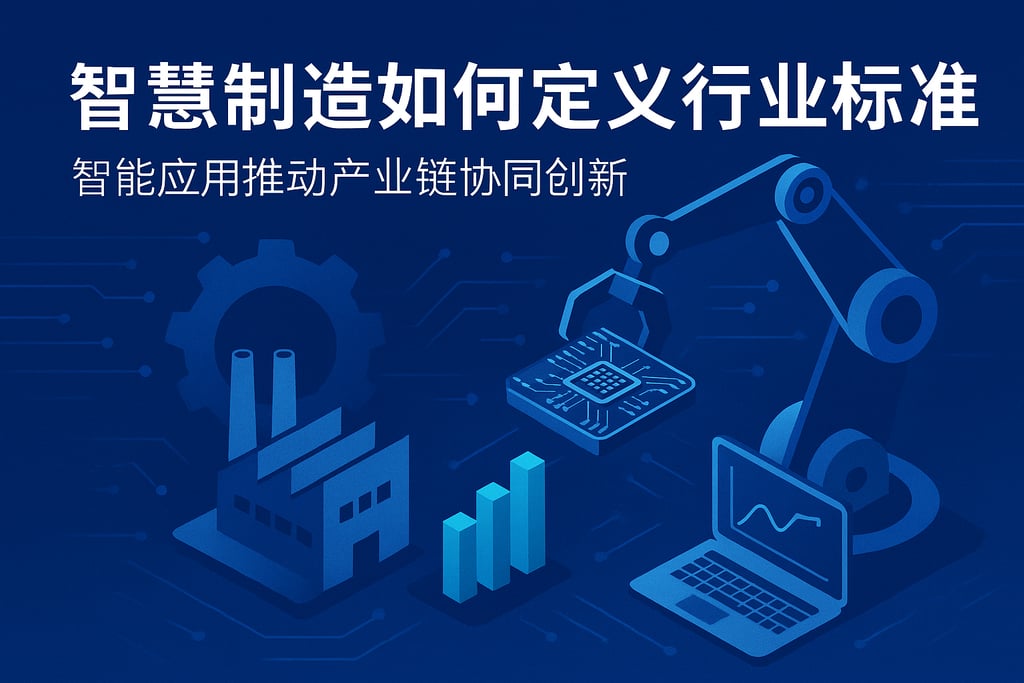 智慧制造如何定义行业标准？智能应用推动产业链协同创新