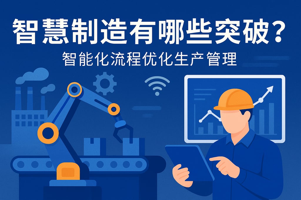智慧制造有哪些突破？智能化流程优化生产管理