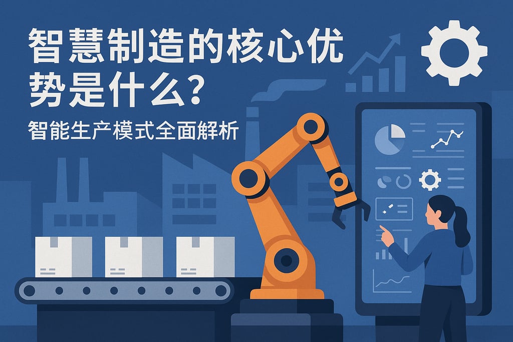 智慧制造的核心优势是什么？智能生产模式全面解析