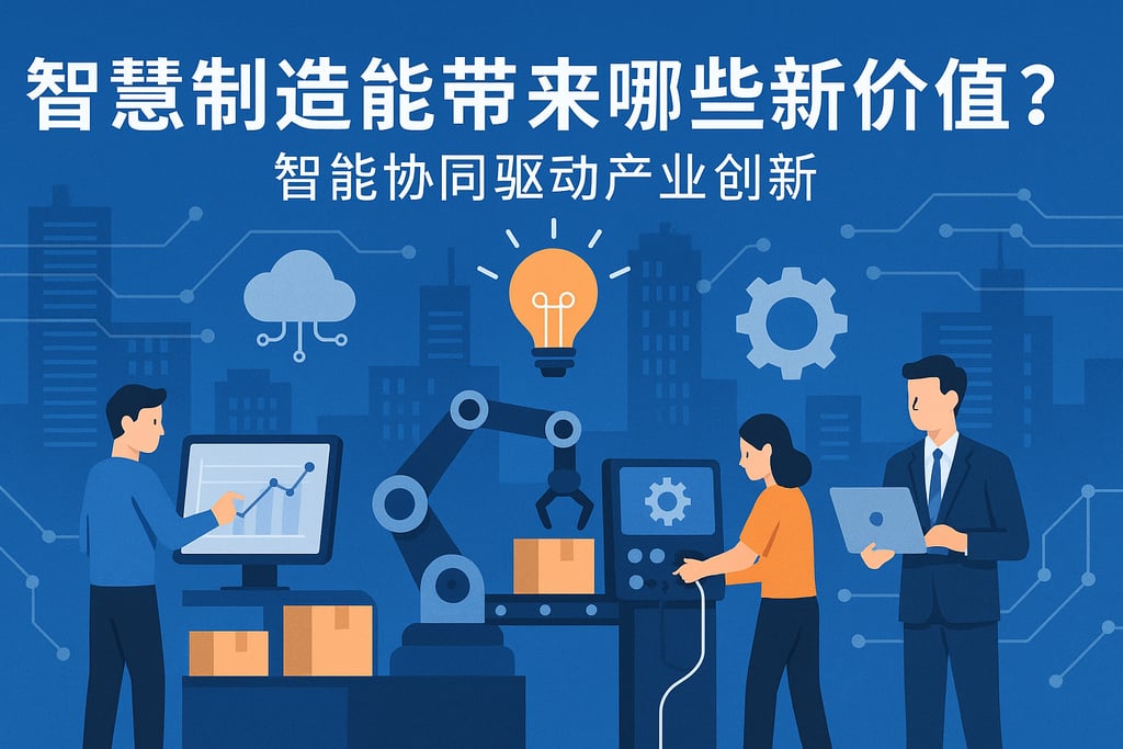 智慧制造能带来哪些新价值？智能协同驱动产业创新