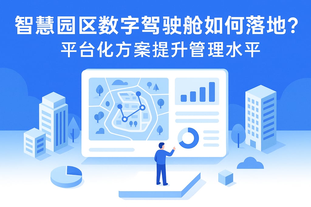 智慧园区数字驾驶舱如何落地？平台化方案提升管理水平