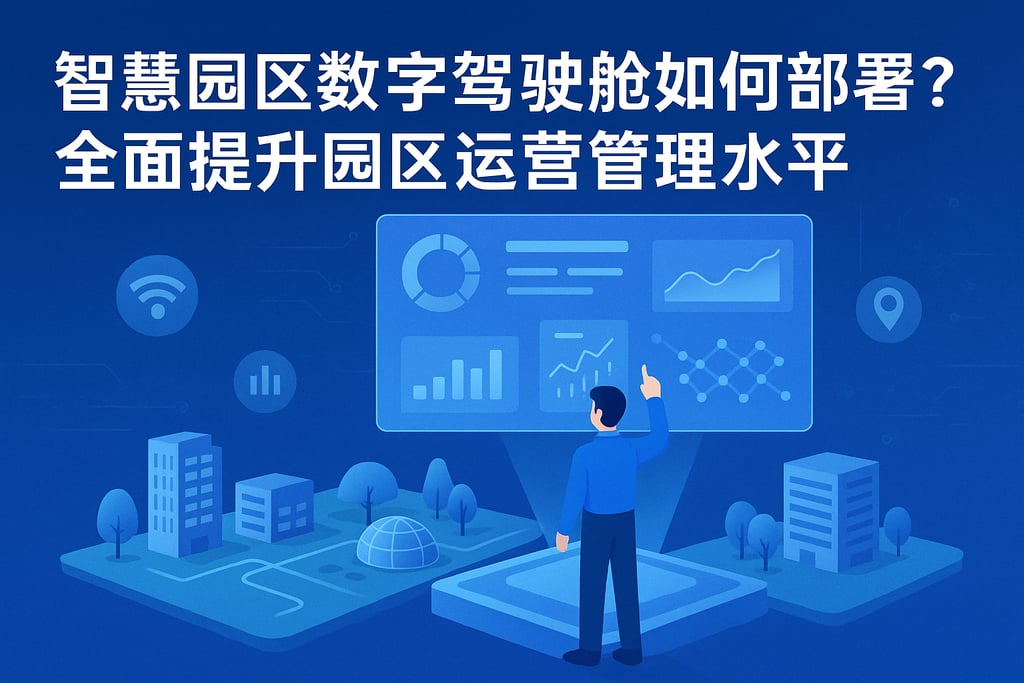 智慧园区数字驾驶舱如何部署？全面提升园区运营管理水平