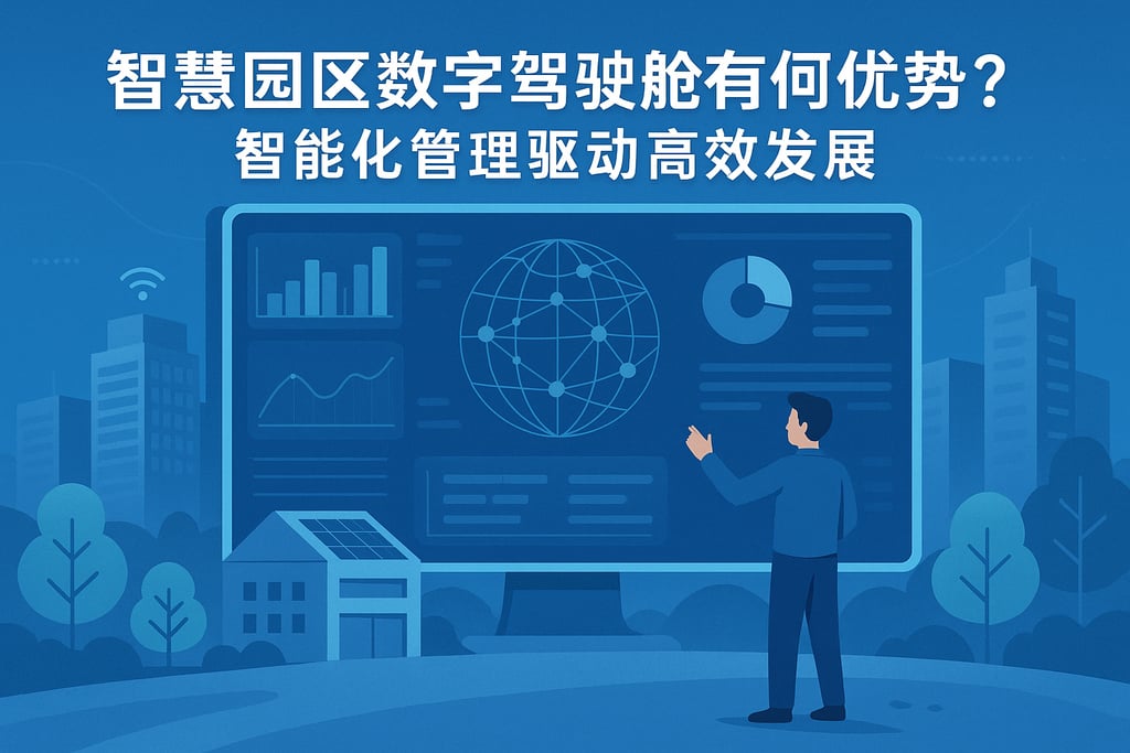 智慧园区数字驾驶舱有何优势？智能化管理驱动高效发展