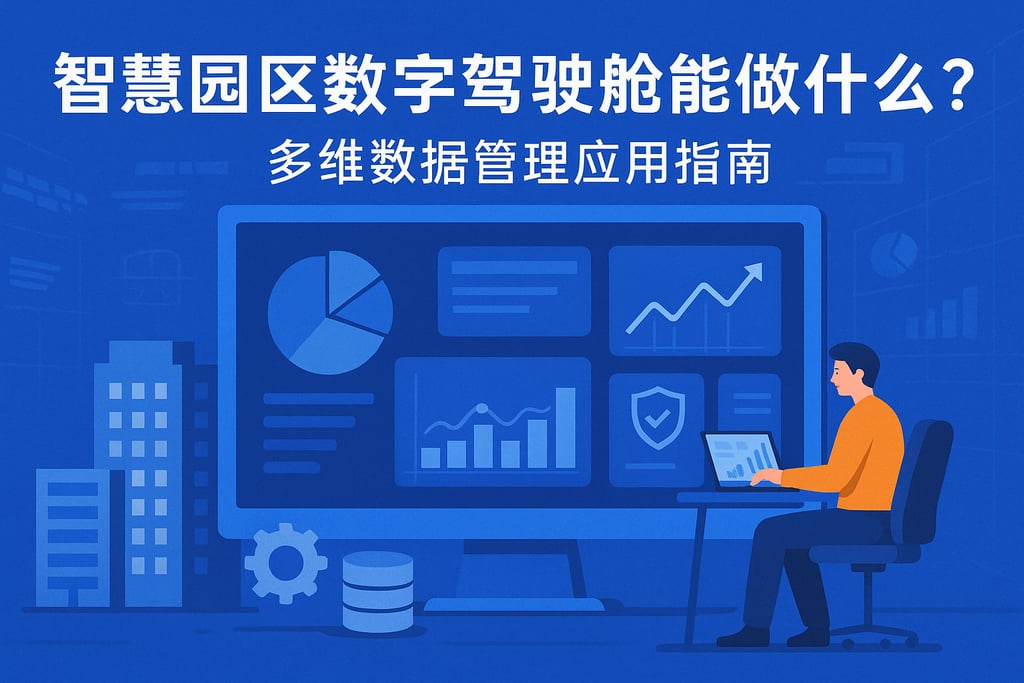 智慧园区数字驾驶舱能做什么？多维数据管理应用指南