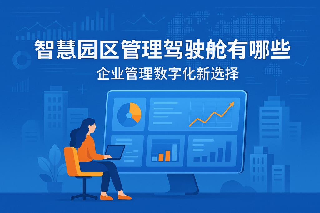 智慧园区管理驾驶舱有哪些优势？企业管理数字化新选择