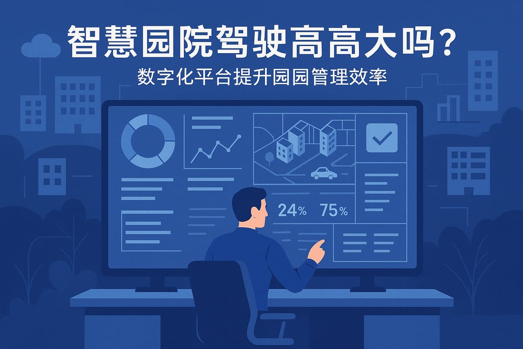 智慧园区驾驶舱功能强大吗？数字化平台提升园区管理效率