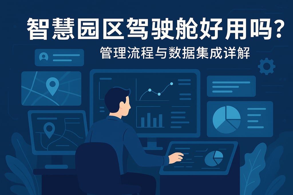智慧园区驾驶舱好用吗？管理流程与数据集成详解