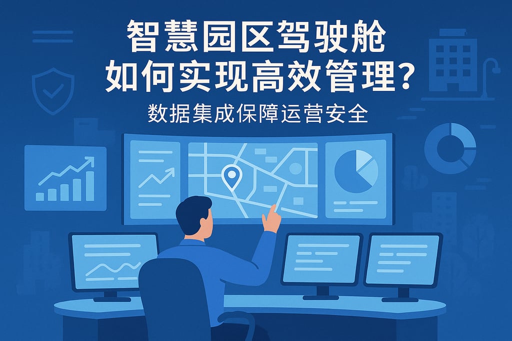 智慧园区驾驶舱如何实现高效管理？数据集成保障运营安全
