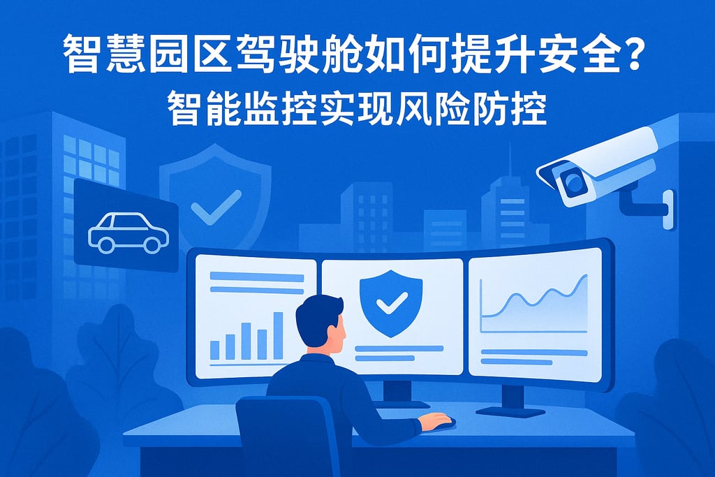 智慧园区驾驶舱如何提升安全？智能监控实现风险防控