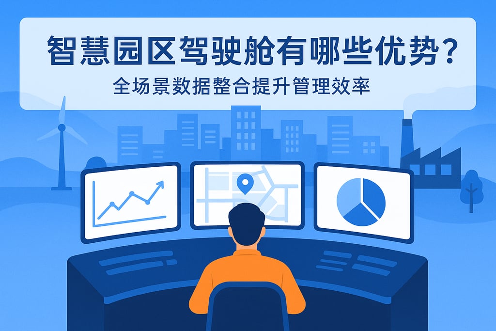 智慧园区驾驶舱有哪些优势？全场景数据整合提升管理效率