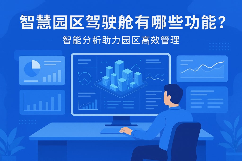 智慧园区驾驶舱有哪些功能？智能分析助力园区高效管理