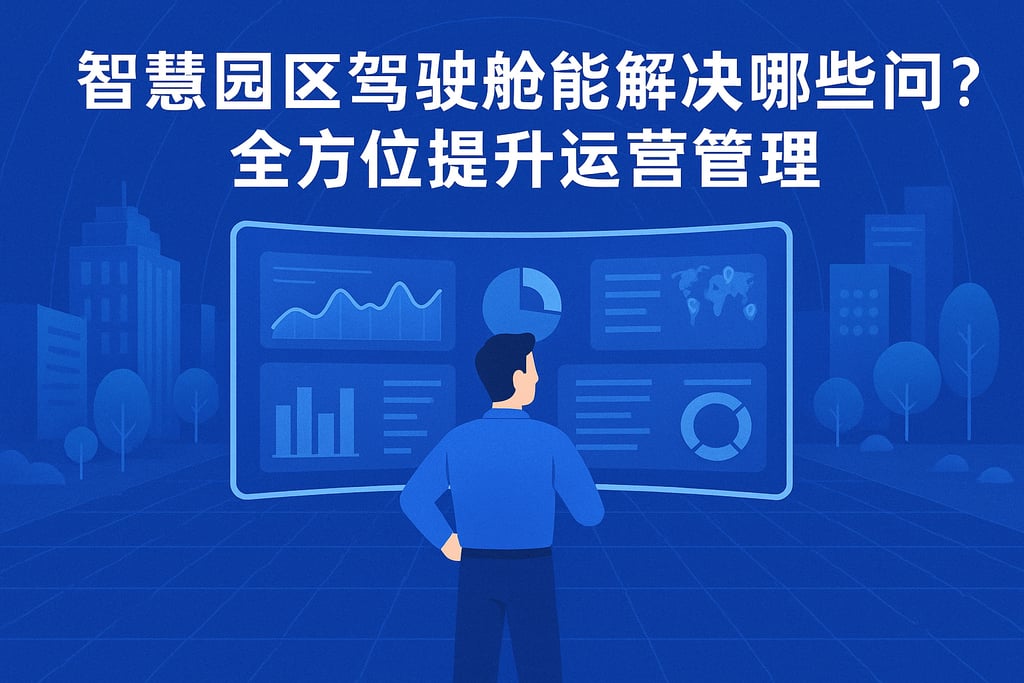 智慧园区驾驶舱能解决哪些问题？全方位提升运营管理