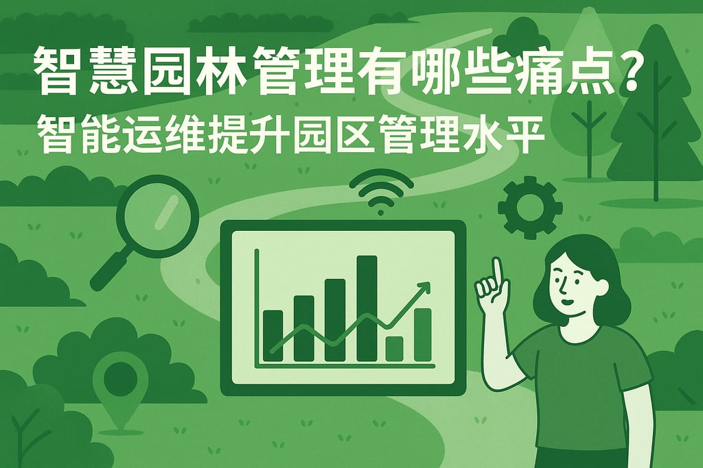 智慧园林管理有哪些痛点？智能运维提升园区管理水平
