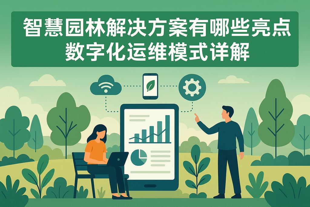 智慧园林解决方案有哪些亮点？数字化运维模式详解