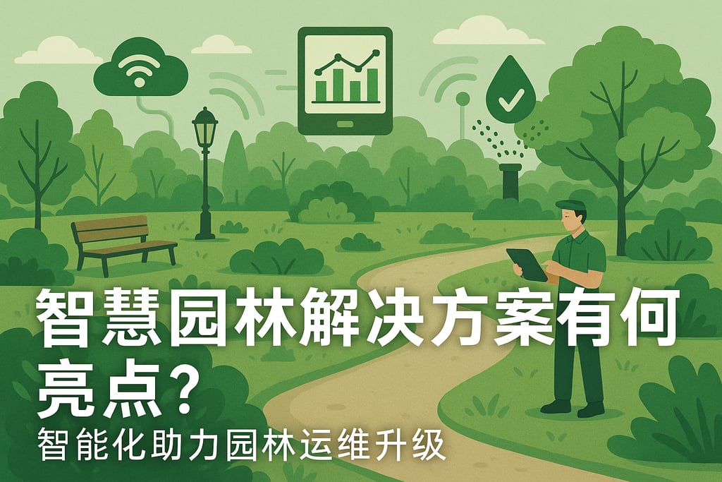 智慧园林解决方案有哪些亮点？智能化助力园林运维升级