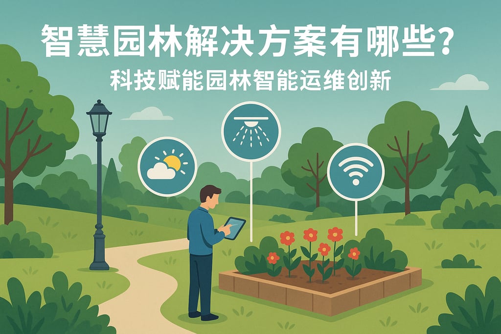 智慧园林解决方案有哪些？科技赋能园林智能运维创新