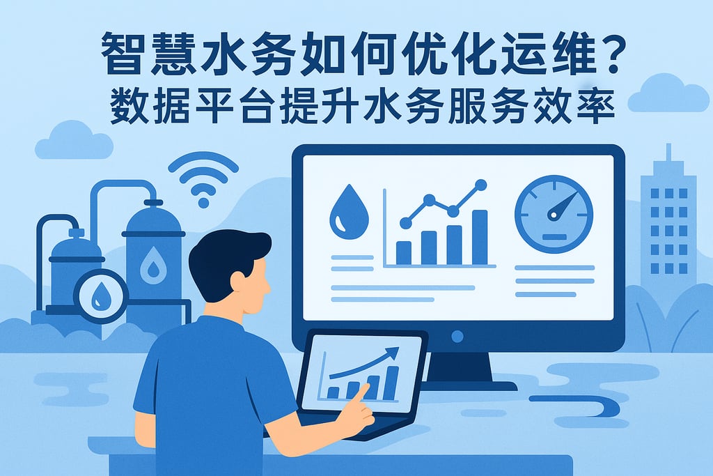 智慧型水务如何优化运维？数据平台提升水务服务效率