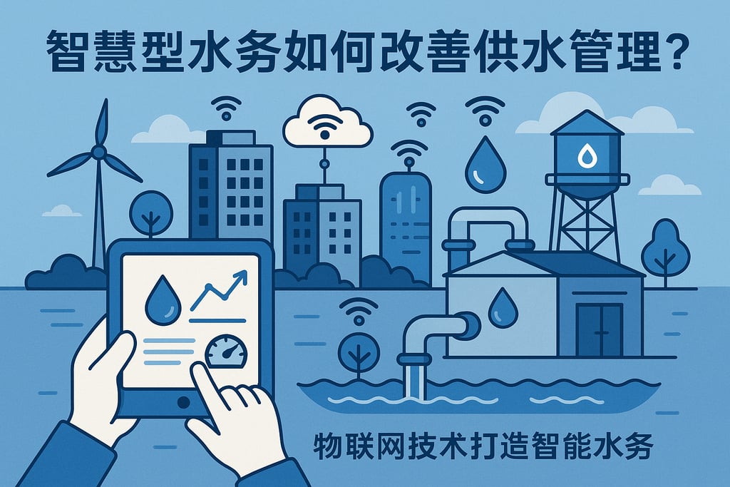 智慧型水务如何改善供水管理？物联网技术打造智能水务