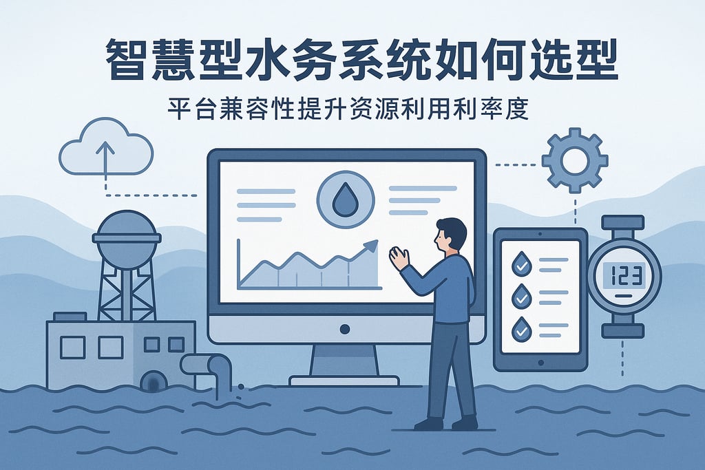 智慧型水务系统如何选型？平台兼容性提升资源利用率