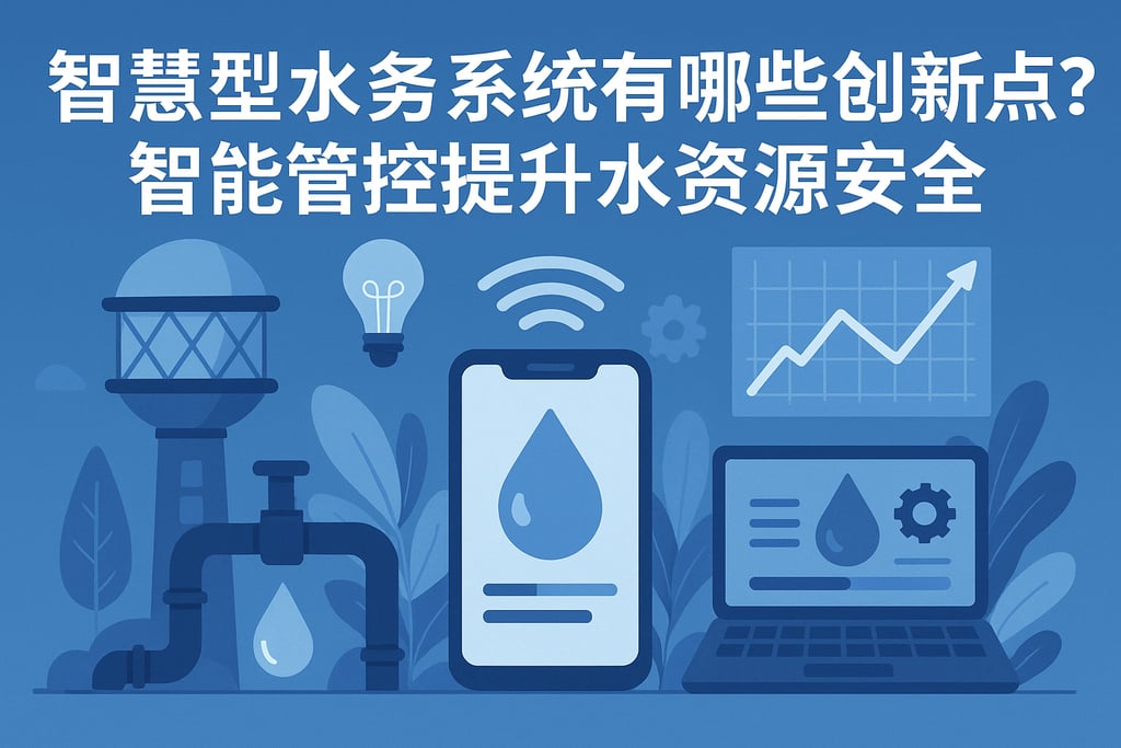 智慧型水务系统有哪些创新点？智能管控提升水资源安全