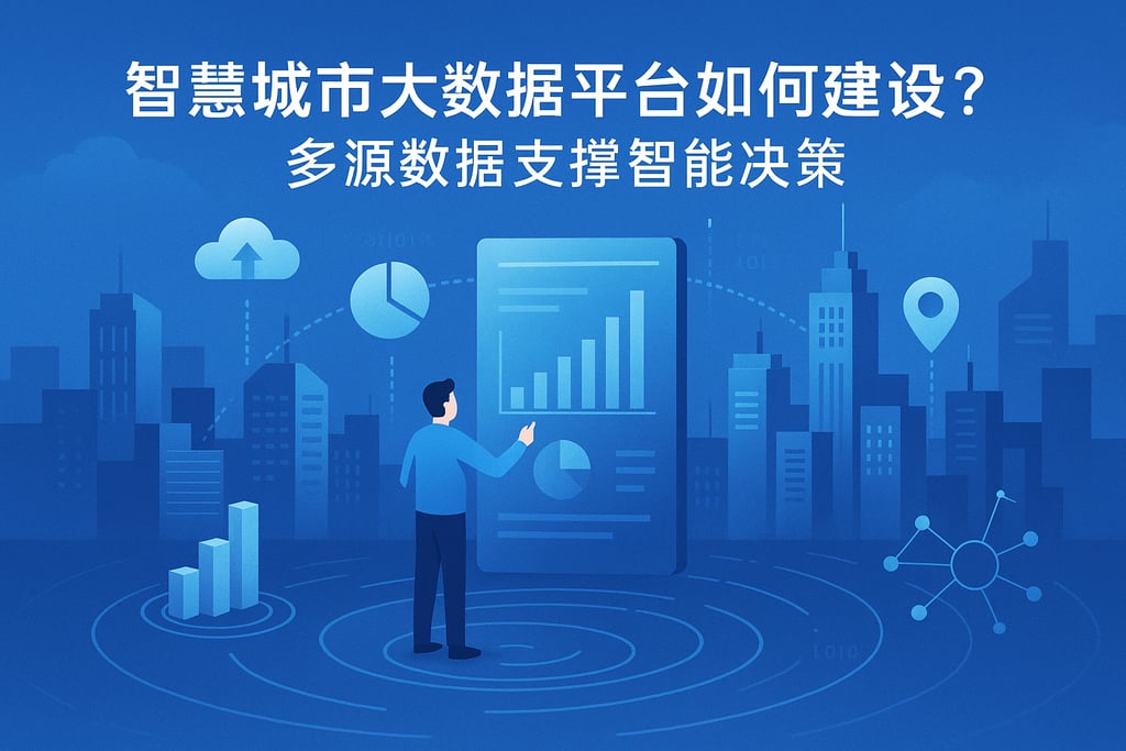 智慧城市大数据平台如何建设？多源数据支撑智能决策