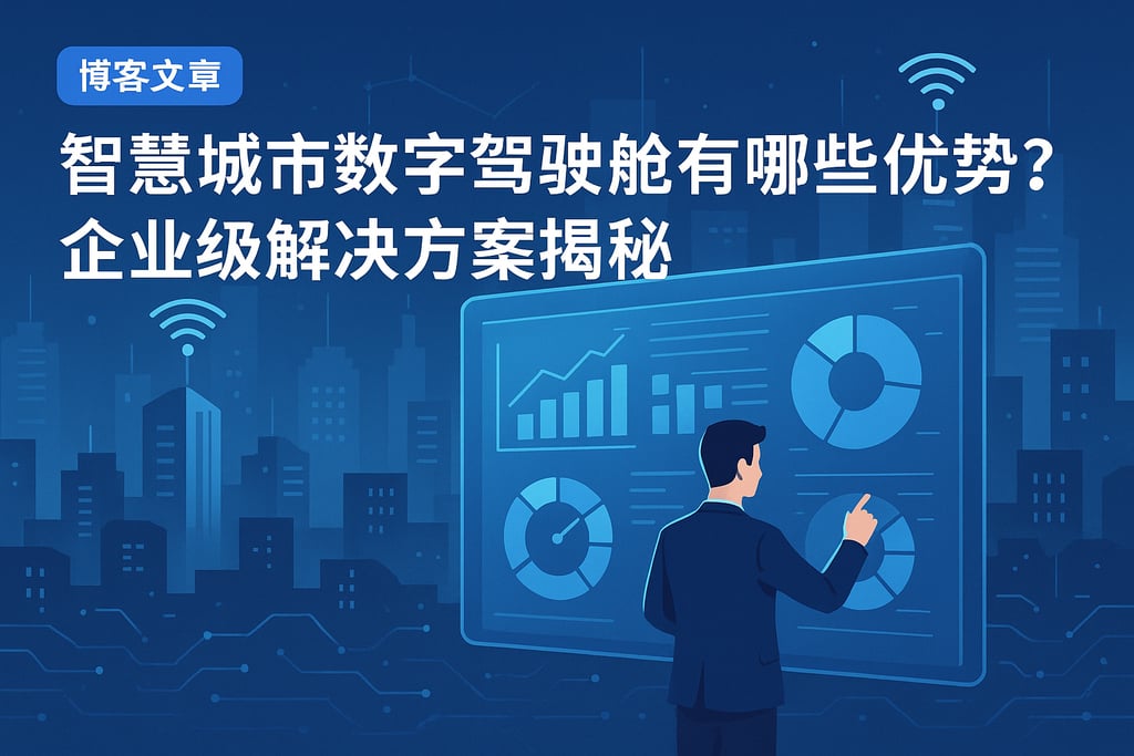 智慧城市数字驾驶舱有哪些优势？企业级解决方案揭秘