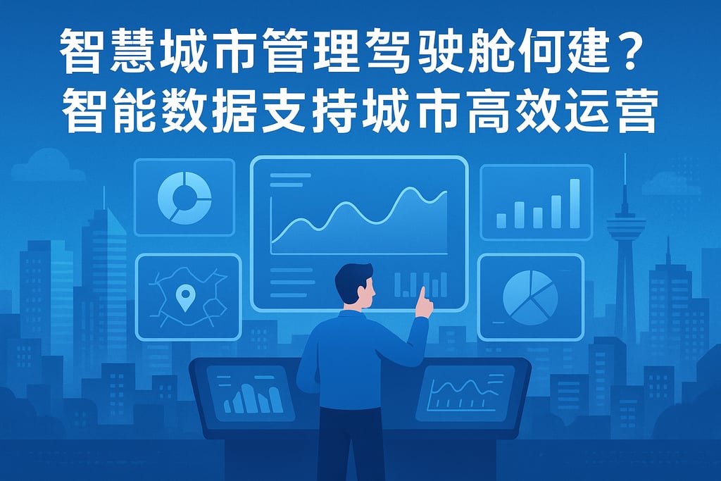 智慧城市管理驾驶舱如何构建？智能数据支持城市高效运营