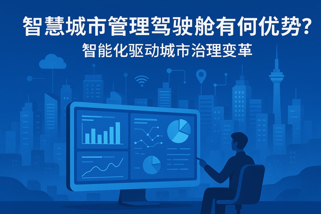 智慧城市管理驾驶舱有何优势？智能化驱动城市治理变革