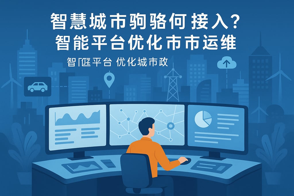 智慧城市驾驶舱如何接入？智能平台优化城市运维