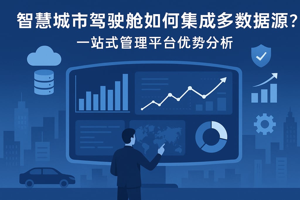 智慧城市驾驶舱如何集成多数据源？一站式管理平台优势分析