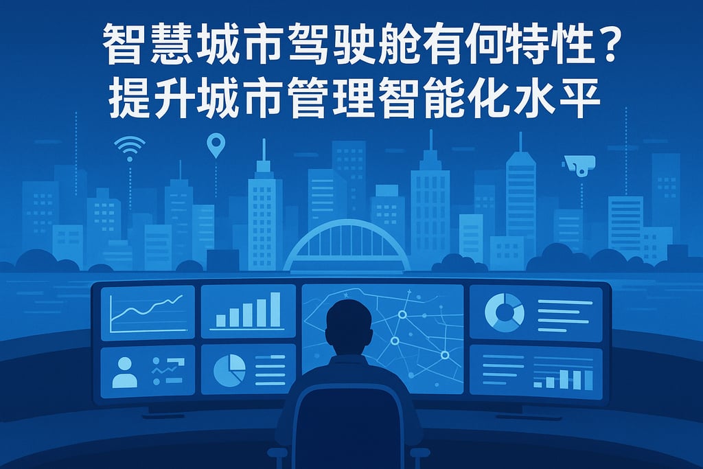 智慧城市驾驶舱有何特性？提升城市管理智能化水平