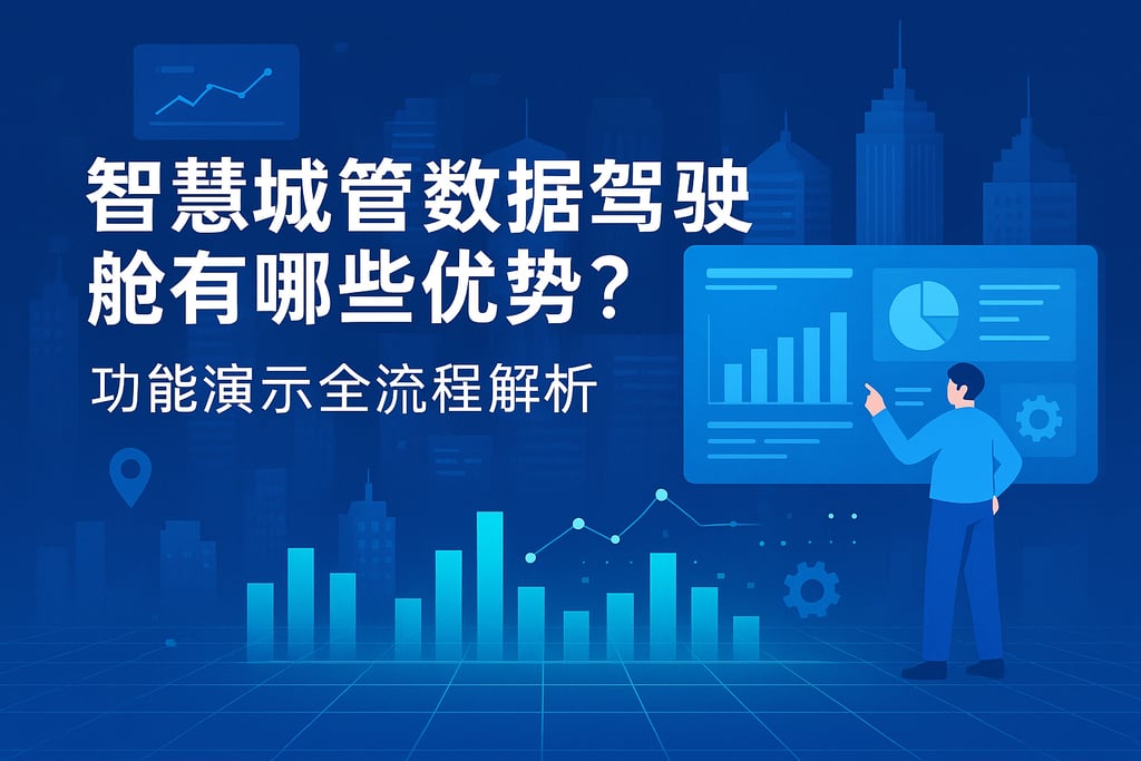 智慧城管数据驾驶舱有哪些优势？功能演示全流程解析