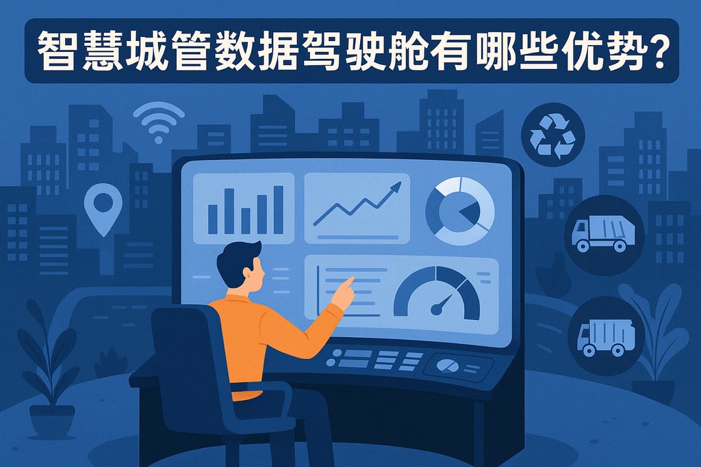 智慧城管数据驾驶舱有哪些优势？高效管理城市资源