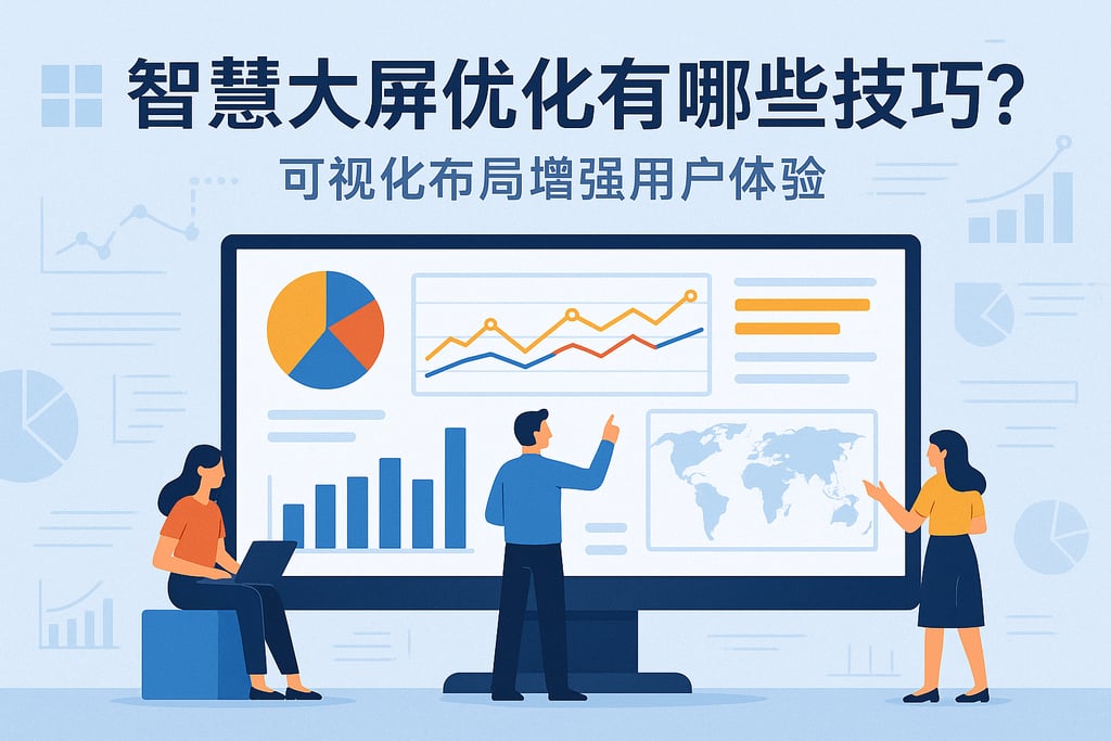 智慧大屏优化有哪些技巧？可视化布局增强用户体验