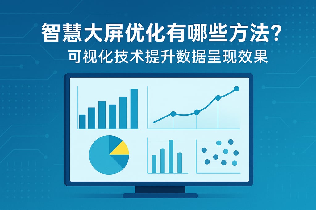 智慧大屏优化有哪些方法？可视化技术提升数据呈现效果