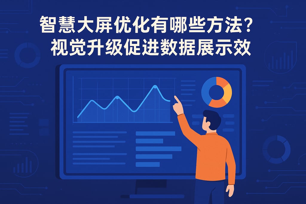 智慧大屏优化有哪些方法？视觉升级促进数据展示高效