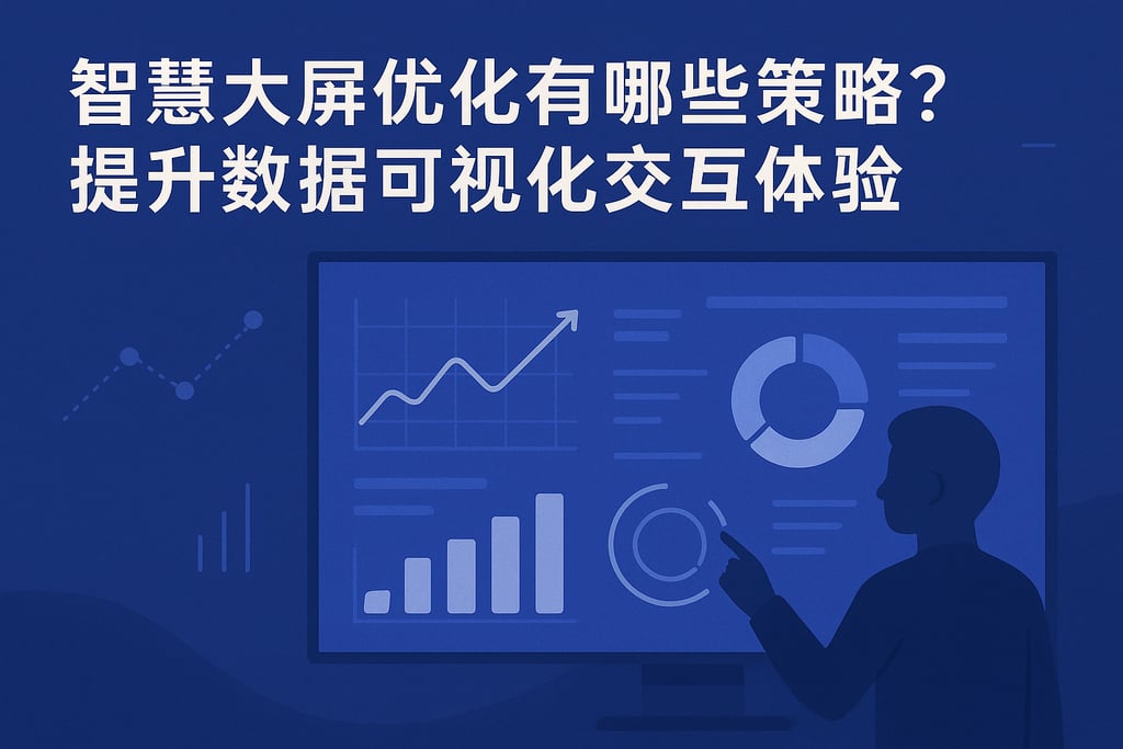 智慧大屏优化有哪些策略？提升数据可视化交互体验