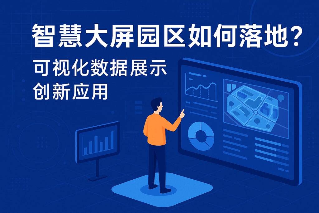 智慧大屏园区如何落地？可视化数据展示创新应用