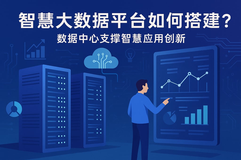 智慧大数据平台如何搭建？数据中心支撑智慧应用创新